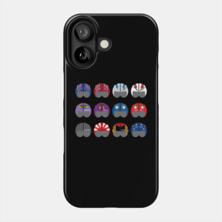 Top Gun all helmets Phone Case