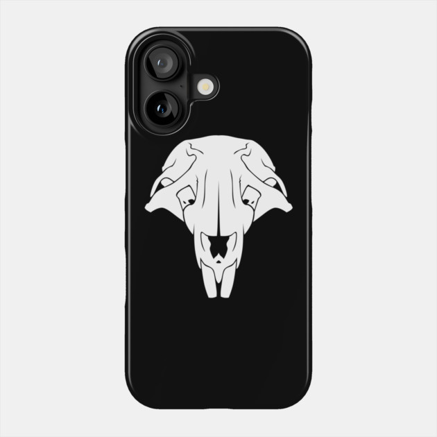 Rat Skull Phone Case by DeguArts