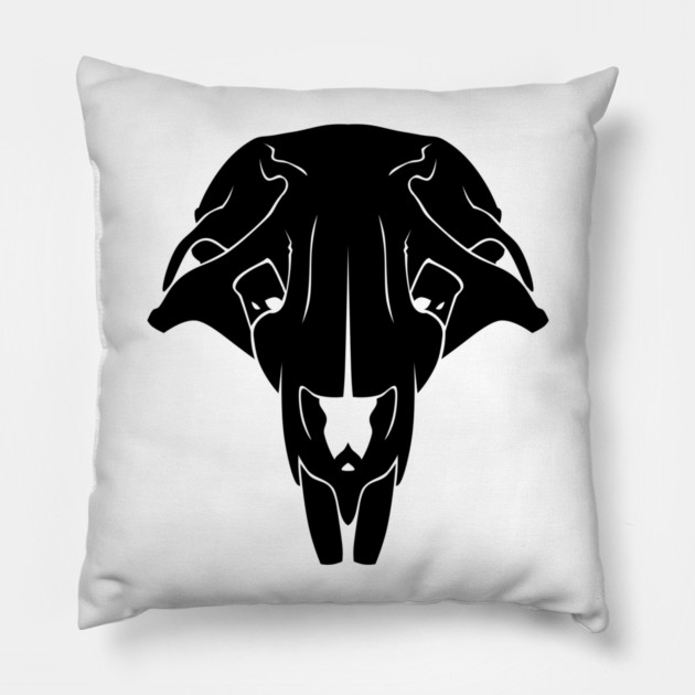 Rat Skull Pillow by DeguArts