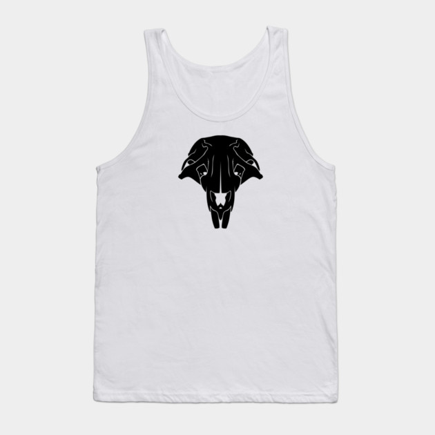 Rat Skull Tank Top by DeguArts