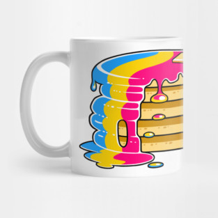 Pan Pansexual Pride Pancakes LGBT Mug