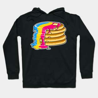Pan Pansexual Pride Pancakes LGBT Hoodie