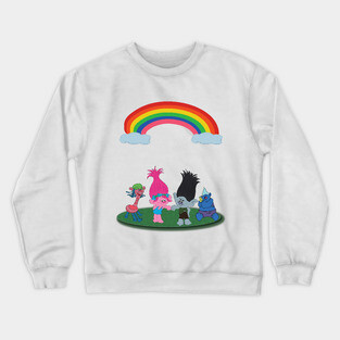 Trolls from Dreamworks Crewneck Sweatshirt