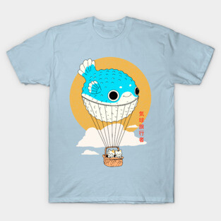 Balloon Cats Adventure T-Shirt