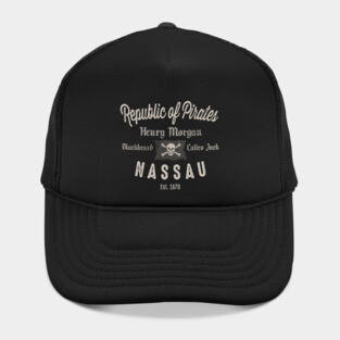 Republic Of Pirates Nassau Cool Vintage Hat