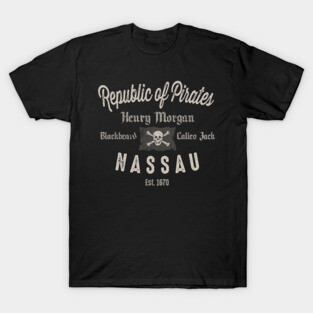 Republic Of Pirates Nassau Cool Vintage T-Shirt