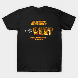 Greetings from What | Pulp Fiction Postcard | Jules Winnfield T-Shirt