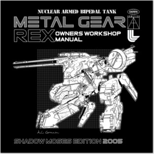 Metal Gear Rex Manual Posters and Art
