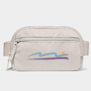 Retro Summer Sunset Waves Bag
