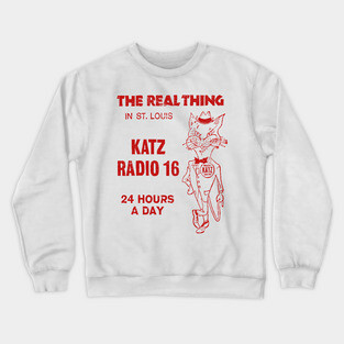 Katz Radio St Louis / Radio Station Crewneck Sweatshirt