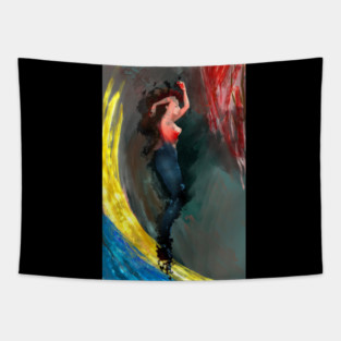 Ukraine mermaid Tapestry