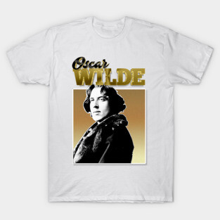 Oscar Wilde -  90s Styled Retro Graphic Design T-Shirt