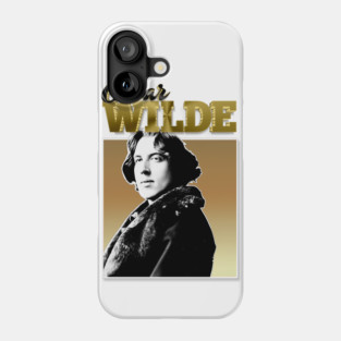 Oscar Wilde -  90s Styled Retro Graphic Design Phone Case