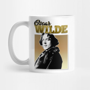 Oscar Wilde -  90s Styled Retro Graphic Design Mug