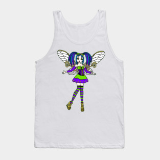 Steampunk Faerie Tank Top