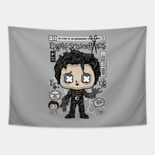 Edward Scissorhands Tapestry