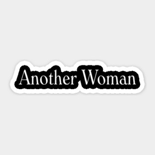 Another Woman 1988 Sticker