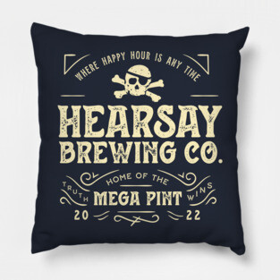 Hearsay Brewing Company Pillow