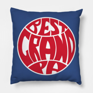 America's Best Grandpa Grandparents Day TShirt Pillow