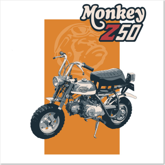 HONDA モンキーZ50M 額縁ポスター HONDA モンキーZ50M 額縁ポスター