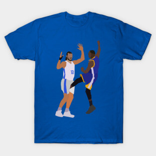 Draymond Green Kick Steven Adams T-Shirt