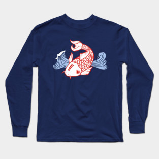 Lucky Little Koi Long Sleeve T-Shirt
