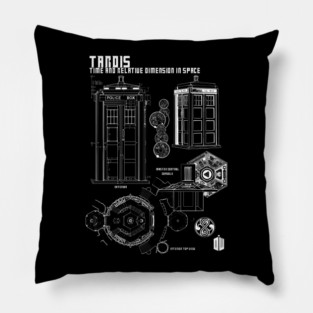 Tardis Pillow