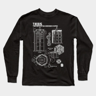Tardis Long Sleeve T-Shirt