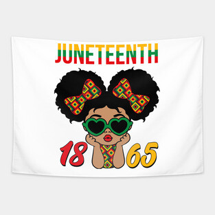 1865 Juneteenth, Black History, Freedom Tapestry