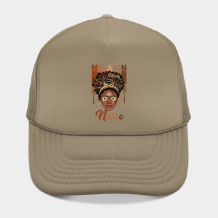 Melanin Magic, Nurse, Black girl magic, black queen Hat