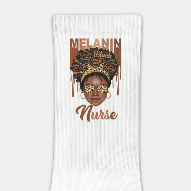 Melanin Magic, Nurse, Black girl magic, black queen by UrbanLifeApparel