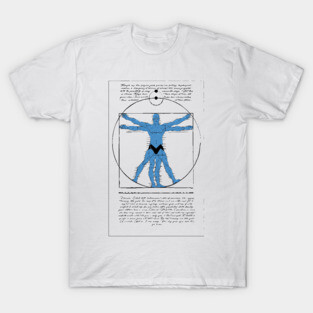 Vitruvian Man-Hattan T-Shirt