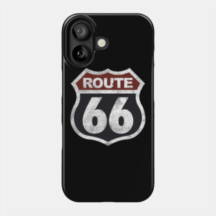 Historic Route 66 Vintage Phone Case