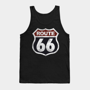 Historic Route 66 Vintage Tank Top