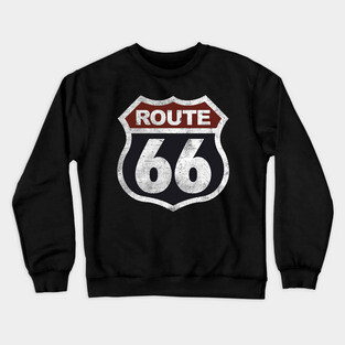 Historic Route 66 Vintage Crewneck Sweatshirt