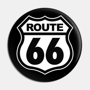 Historic Route 66 Vintage Pin