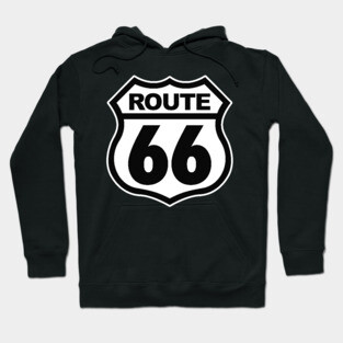 Historic Route 66 Vintage Hoodie