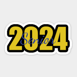 Senior class of 2024 Sticker