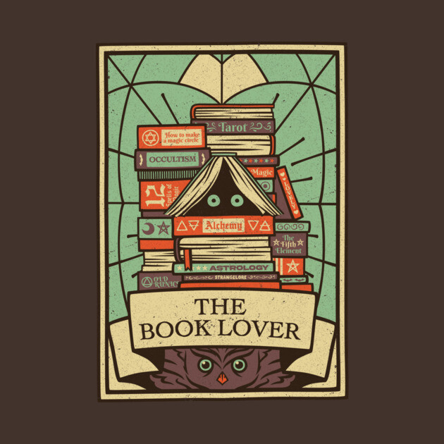 The Book Lover Tarot Card by Tobe Fonseca by Tobe_Fonseca