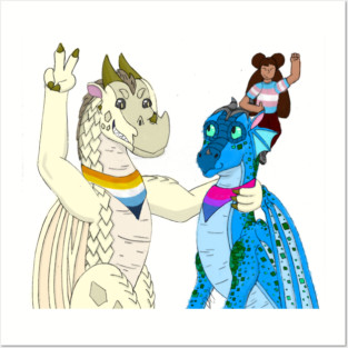 Wings of Fire: Salvation Pride 2022 Posters and Art