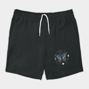 Queer Pride Flag Butterfly Shorts