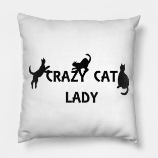 Crazy Cat Lady Pillow