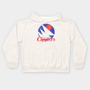 San Diego Clippers - Basketball Team - Vintage/Faded Design Kids Hoodie