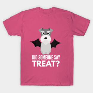 Schnauzer Halloween Trick or Treat T-Shirt