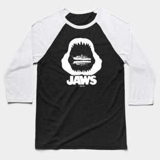 Jaws Movie Baseball T-Shirt