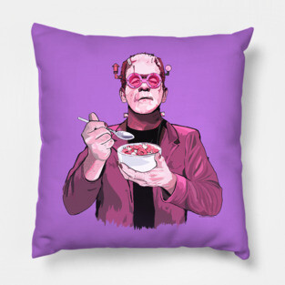 Frankenberry Boris Karloff Pillow