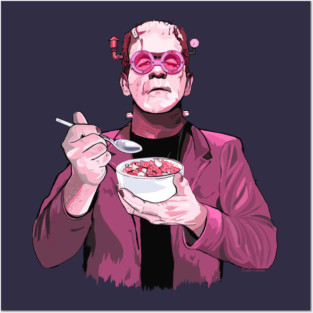 Frankenberry Boris Karloff Posters and Art