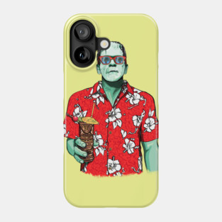 Dr. Frankenstein's Tiki Monster Phone Case