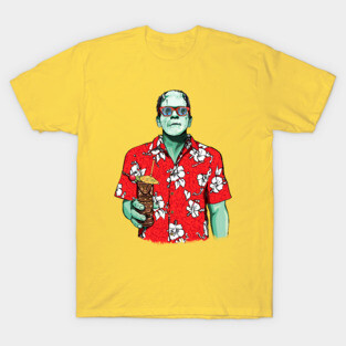 Dr. Frankenstein's Tiki Monster T-Shirt