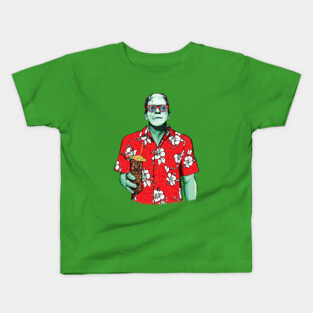 Dr. Frankenstein's Tiki Monster Kids T-Shirt